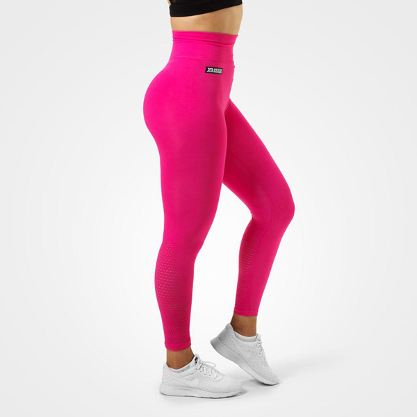 Better Bodies Bowery High Tights - Hot Pink Detail 1