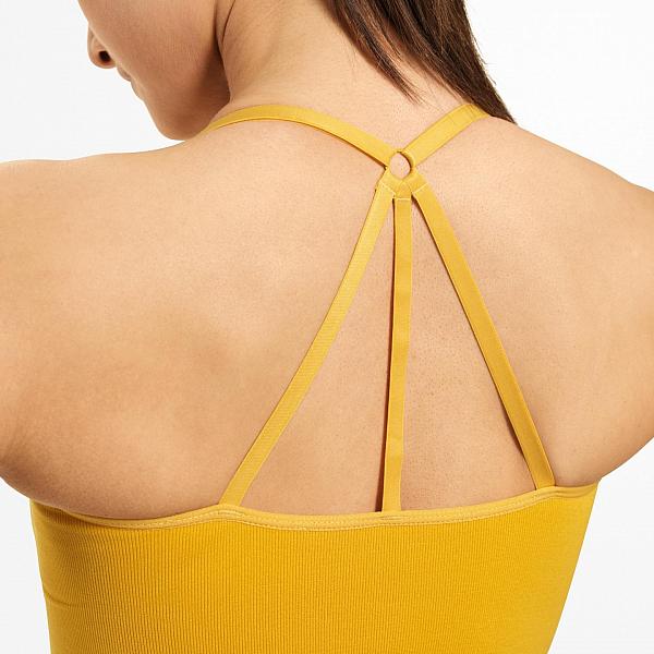 Better Bodies Sugar Hill Bra - Yellow Detail 3