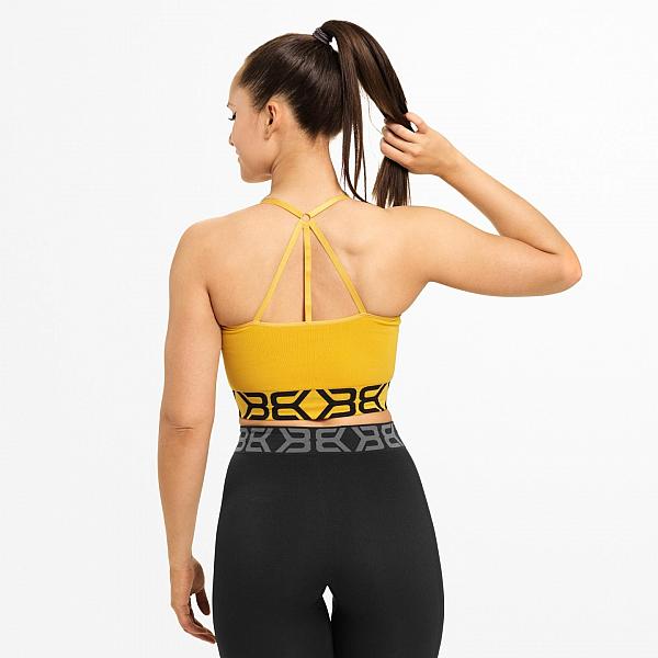 Better Bodies Sugar Hill Bra - Yellow Detail 4