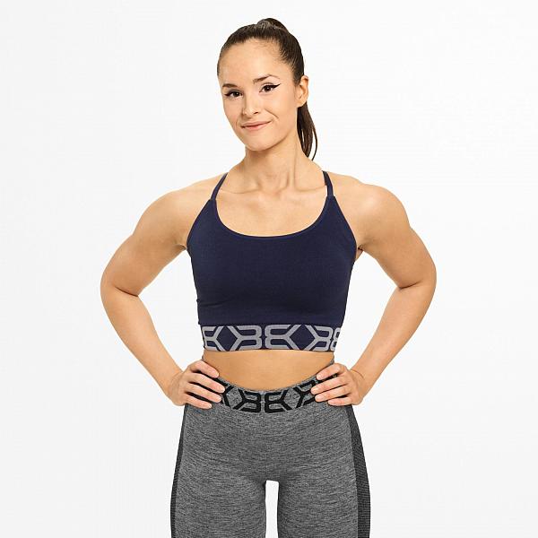 Better Bodies Sugar Hill Bra - Dark Navy Detail 1