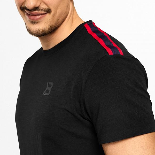 Better Bodies Varick Tee - Black Detail 1