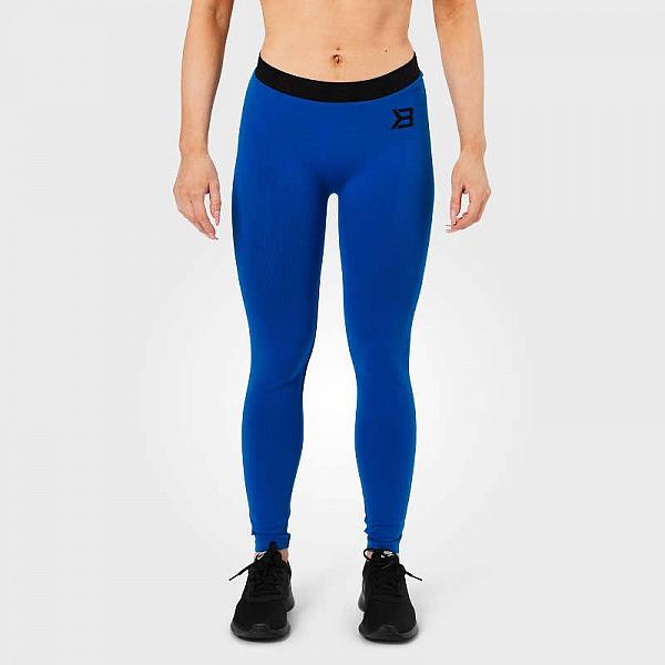 Better Bodies Astoria Curve Tights - Strong Blue Detail 2