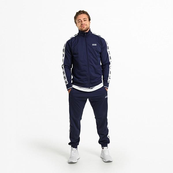 Better Bodies Bronx Track Jacket - Dark Navy Detail 2
