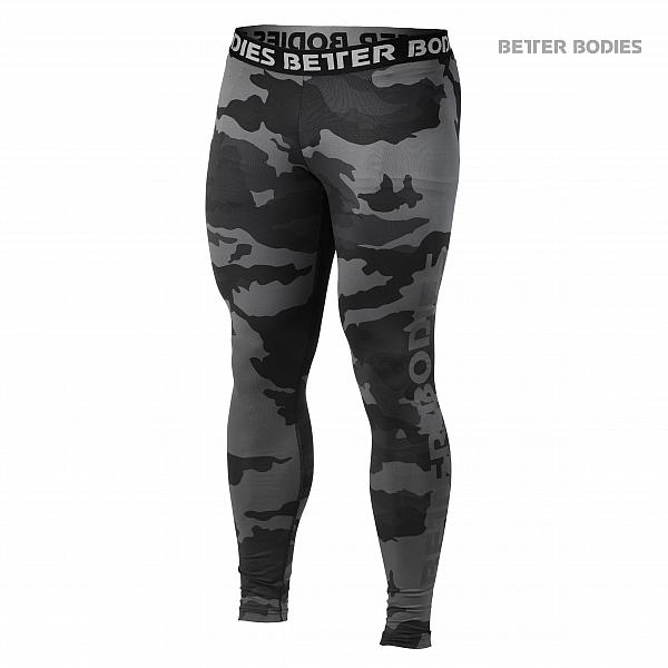 Better Bodies Hudson Logo Tights - Dark Camo Detail 1