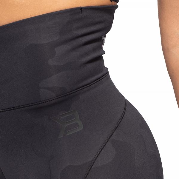 Better Bodies High Waist Leggings - Black Camo Detail 6