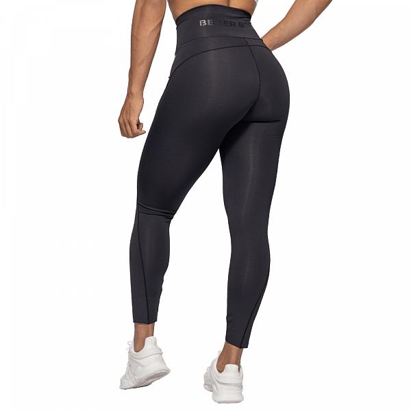 Better Bodies High Waist Leggings - Black Detail 4