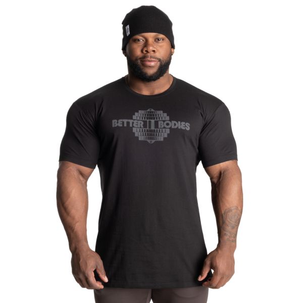 Better Bodies BB Legacy Tee - Black Detail 1