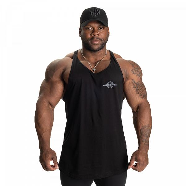 Better Bodies Essential T-Back - Black V2 Detail 1