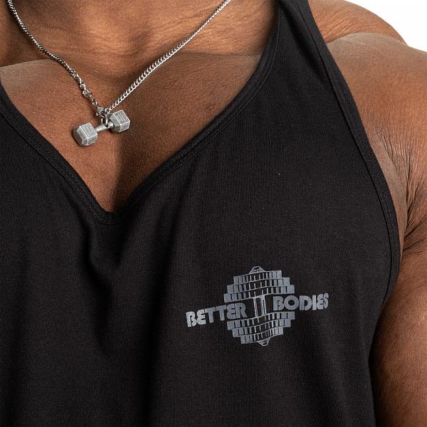 Better Bodies Essential T-Back - Black V2 Detail 4