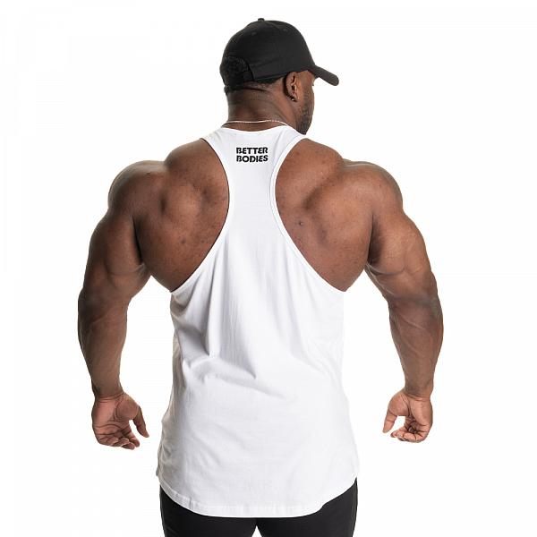 Better Bodies Essential T-Back - White V2 Detail 1