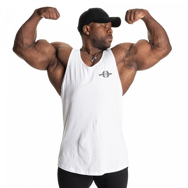 Better Bodies Essential T-Back - White V2 Detail 3