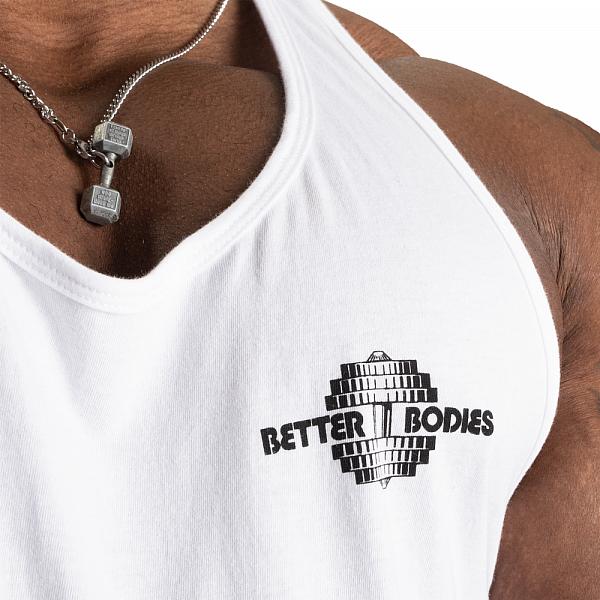 Better Bodies Essential T-Back - White V2 Detail 4