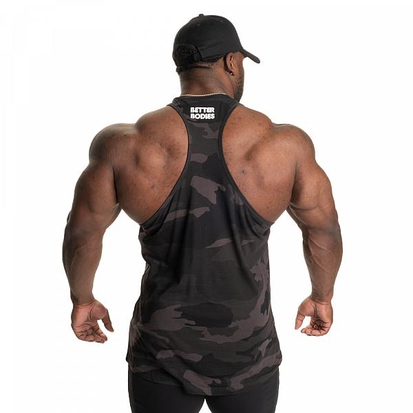 Better Bodies Essential T-Back - Dark Camo V2 Detail 2