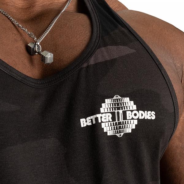 Better Bodies Essential T-Back - Dark Camo V2 Detail 4