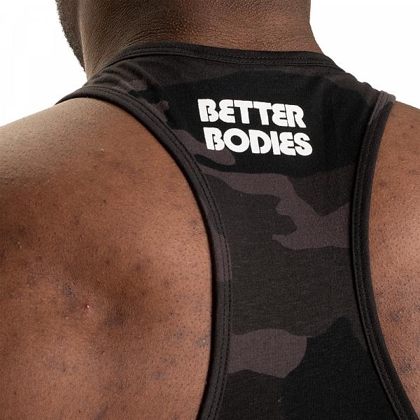 Better Bodies Essential T-Back - Dark Camo V2 Detail 5