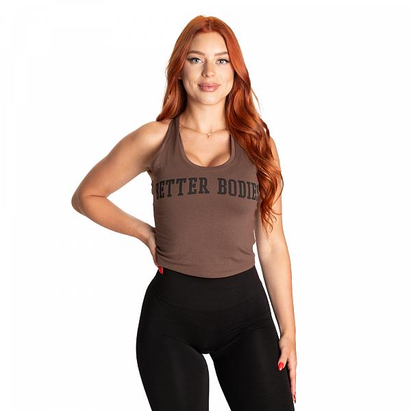 Better Bodies Crop T-Back - Timber Detail 1
