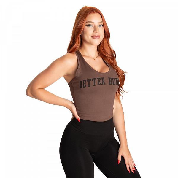 Better Bodies Crop T-Back - Timber Detail 3