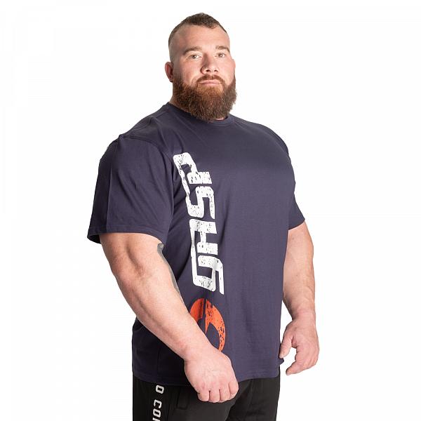 GASP Original Tee - Dark Navy Detail 1
