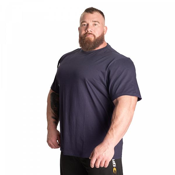 GASP Original Tee - Dark Navy Detail 3