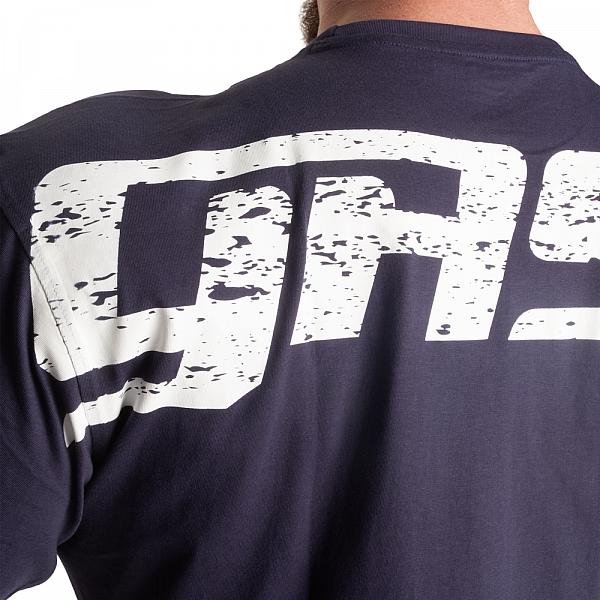 GASP Original Tee - Dark Navy Detail 4