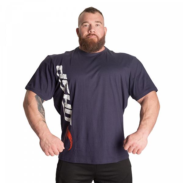 GASP Original Tee - Dark Navy Detail 5