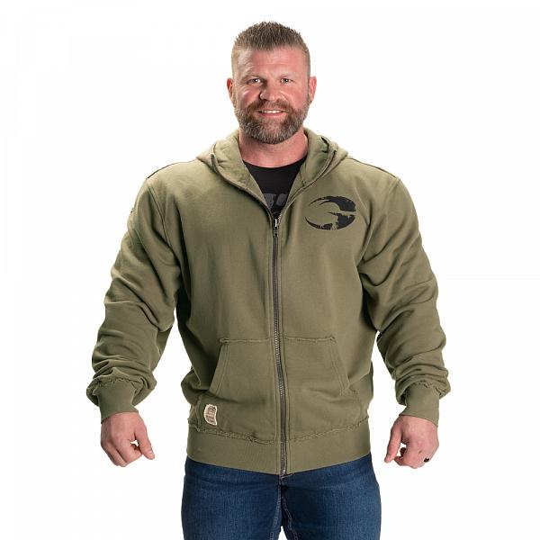 GASP Original Hoodie - Washed Green Detail 2