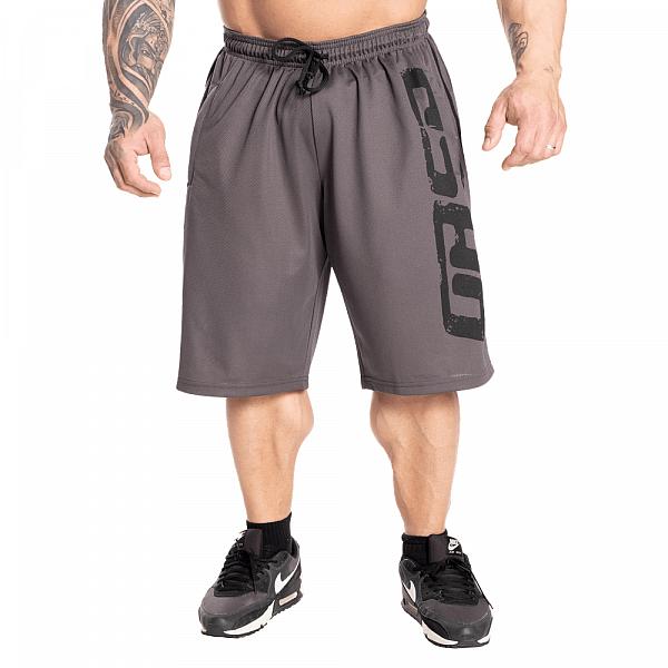 GASP Pro Mesh Shorts - Grey Detail 1
