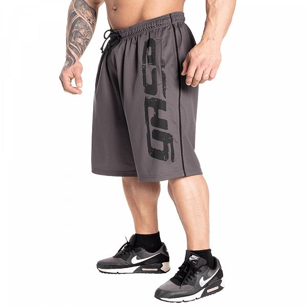 GASP Pro Mesh Shorts - Grey Detail 3