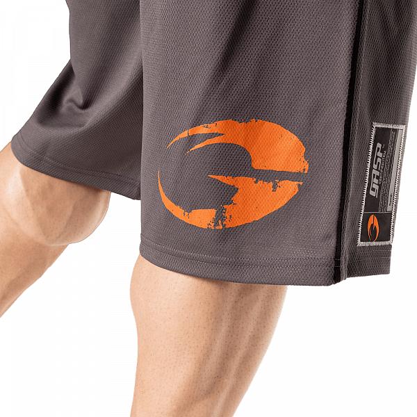 GASP Pro Mesh Shorts - Grey Detail 5