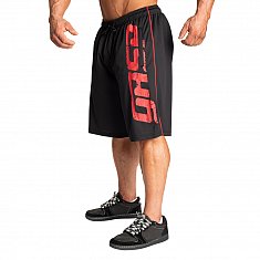 GASP Pro Mesh Shorts - Black/Red