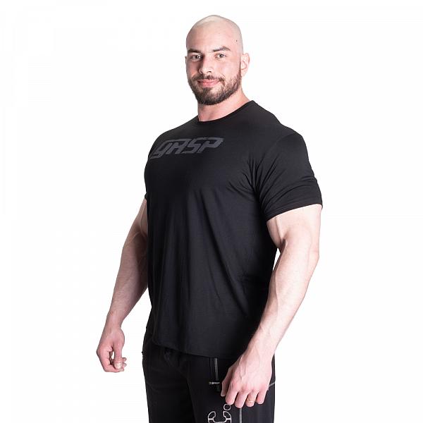 GASP Legacy Gym Tee - Black Detail 3