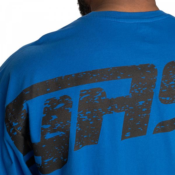 Gasp Iron Tee - Cobalt Blue Detail 4