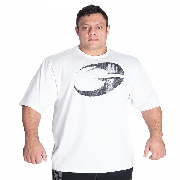 GASP Pump Cover Iron Tee - White Detail 1
