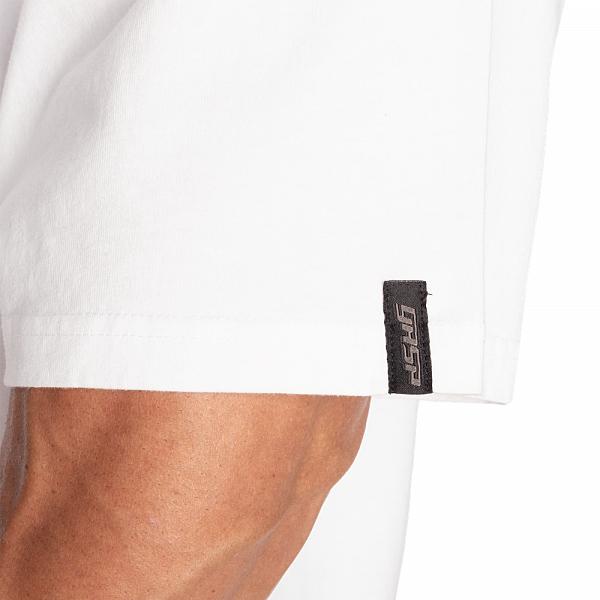 GASP NC Iron Tee - White Detail 6