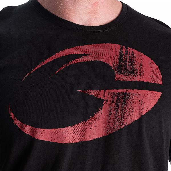 GASP Cadet Tee - Black/Red Detail 4