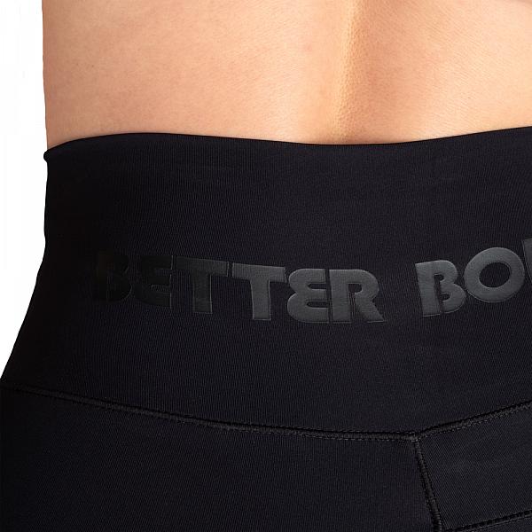 Better Bodies High Waist Leggings - Black V2 Detail 5